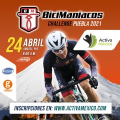 Bicimaniacos Cycling Challenge - Puebla 2021